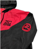 Windbreaker Set - Black/Red