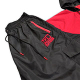 Windbreaker Set - Black/Red