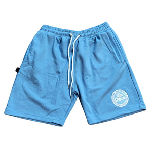 Circle of Excellence T-shirt & Shorts Set | Sky Blue & White