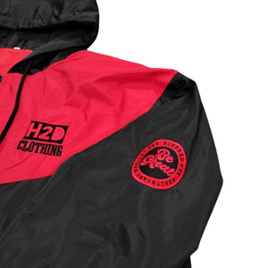 Windbreaker Set - Black/Red