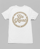 Circle of Excellence T-Shirt | White/Khaki