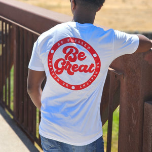 Circle of Excellence T-Shirt | White/Red