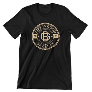 Premium Circle | Life is Good T-Shirt